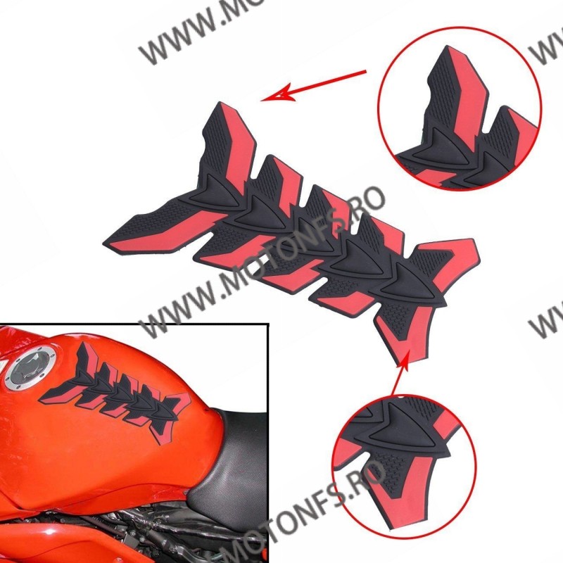 Tank Pad - Rosu / Negru TP3D73464 TP3D73464  Protectie Rezervorul 25,00 lei 25,00 lei 21,01 lei 21,01 lei