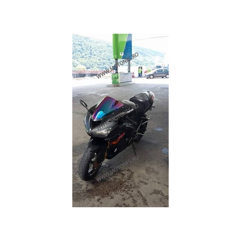 ZX6R ZX636 2005 2006 2007 2008 ZX10R 2006 2007 Parbriz Double Bubble Iridium Kawasaki