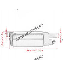 Pompa Benzina Suzuki GSXR600 GSXR750 GSXR1000 Hayabusa V-Strom SV650 TL1000 Honda CBR600RR 15100-02FB0  Pompa Benzina Dedicat...