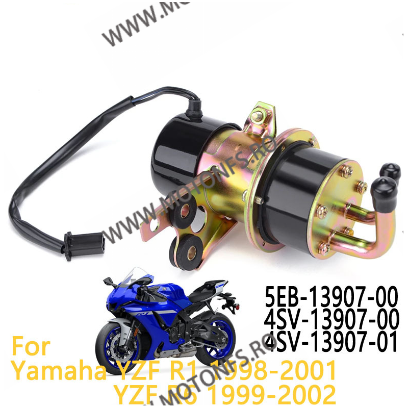 Pompa Benzina YZF-R1 R1 1998-2001 R6 1999-2002 V-MAX 1985-2007 FZ1 2001-2005 4SV-13907-02-00 5EB-13907-00 4SV-13907-00 4SV-13...