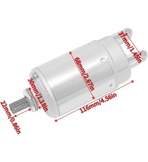 Electromotor Suzuki GS500 GS500U GS500H GS500F GS500E GS500ESK 31100-27A01-H17 31100-20C01 31100-20C00 31100-27A00  Electromo...