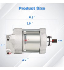 Electromotor Yamaha YZF-R1 R1 2004 2005 2006 2007 2008 Replacement for 4C8-81890-00-00,4C8-81890-01-00 5VY-81890-00  Electrom...