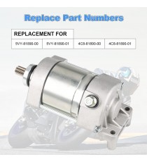 Electromotor Yamaha YZF-R1 R1 2004 2005 2006 2007 2008 Replacement for 4C8-81890-00-00,4C8-81890-01-00 5VY-81890-00  Electrom...
