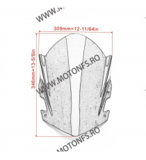 KTM RC125 RC200 RC390 2014 2015 2016 2017 2018 Parbriz Double Bubble Fumuriu IZBC2  Parbriza Fumuriu Motonfs 199,00 lei 199,0...