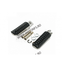 Kawasaki Z900 2017-2024 Z900 ABS 2017-2024 Z900 SE 2022-2024 Set Complet pilot Scarite si Suporti scarite Negru GS423053  Pil...