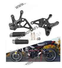 Kawasaki Z900 2017-2024 Z900 ABS 2017-2024 Z900 SE 2022-2024 Set Complet pilot Scarite si Suporti scarite Negru GS423053  Pil...