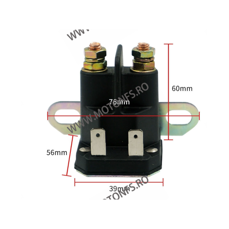 Releu Pornire Solenoid 12V Tractor Gazon Cub Cadet 725-04439 862-1211-211-16 LA100 LA120 JDQ-016  Releu Pornire 95,00 lei 95,...