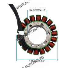BMW F650GS /F800R F800GS /F700GS F800GT 61312346550, 61317707943 Stator Alternator + Releu Incarcare + Garnitura K079-835+823...