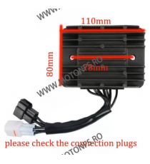 GSXR600 GSXR1000 GSX650F GSX1250FA GSX1300 B-King VL800 SUZUKI GSF1250S Bandit Releu Incarcare Regulator Tensiune rl-610 rl-6...