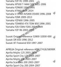 5 Fir Mufa Pentru Releu Incarcare Regulator Tensiune Yamaha 4HM819600100 Suzuki 32800-32E00-000 Aprilia AP8127418 XF-650  Rel...