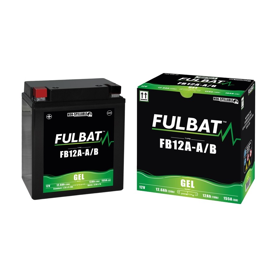Baterie cu gel FULBAT FB12A-A/B GEL (YB12A-A/B GEL) Dimensiuni	134x80x160 mm 700.550947 / 295-244  FULBAT Baterie 300,00 lei ...