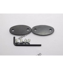 Set capace acoperire gauri oglinzi CBR600RR F4 , CBR600RR F4i , CBR 600 RR , CBR 929 RR , CBR954RR , CBR1000RR ,NEGRU co222-0...