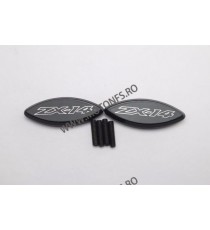 ZX14 ZX14R 2006 2007 2008 2009 2010 2011 2012 2013 2014 Set capace acoperire gauri oglinzi retrovizoare Negru co222-006  Capa...