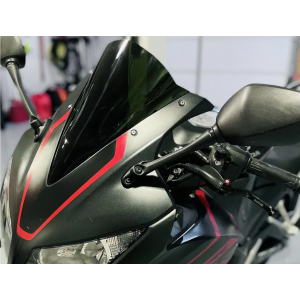 CBR300R 2015 2016 2017 2018 2019 2020 CBR300R ABS 2019- 2020 Honda Parbriz Double Bubble Fumuriu NJ0NC  Parbriza Fumuriu Moto...