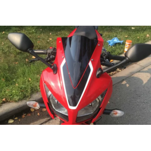 CBR300R 2015 2016 2017 2018 2019 2020 CBR300R ABS 2019- 2020 Honda Parbriz Double Bubble Fumuriu NJ0NC  Parbriza Fumuriu Moto...