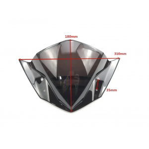 YAMAHA FZ1 2006 - 2012 FZ16 Fi V2.0 FZ 16 FZ-S FZS S 150 2014 2016 2017 2018 Parbriz  Fumuriu