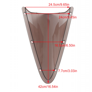 Yamaha YZF R125 2008 2009 2010 2011 2012 2012 2014 2013 2015 2016 2017 2018 R 125 Parbriz Double Bubble Fumuriu