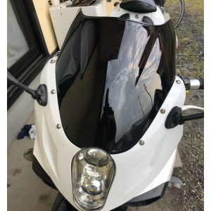 Hyosung GT125 GT250R GT 250R 2004 - 2008 2009 2010 2011 2012 2013 2014 GT650R GT 650R GT650S Parbriz Double Bubble Fumuriu