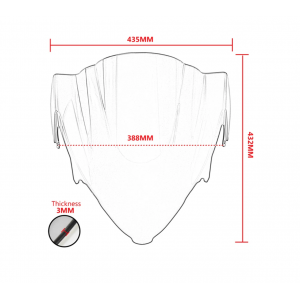 Suzuki Hayabusa GSX1300R GSXR1300 GSX-R1300 2021 2022 2023 Parbriz Double Bubble Fumuriu 6VO2B  Parbriza Fumuriu Motonfs 150,...