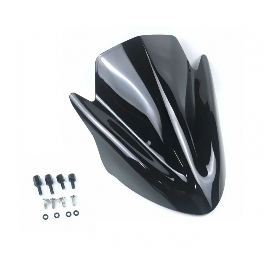 Kawasaki Ninja ER6N ER650 ER 6N ER-6N 2012 2013 2014 2015 2016 Parbriz Double Bubble Fumuriu 2UOWN  Parbriza Fumuriu Motonfs ...