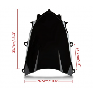 Yamaha R6 yzf r6 2017 2018 2019 2020 2021 2022 2023 yamaha R7 2024 2021 2022 2023  Parbriz Double Bubble  Fumuriu