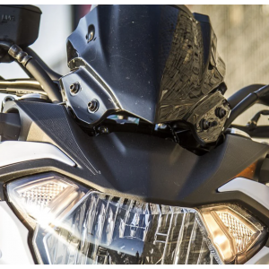 Kawasaki Z650 Z 650 2017 2018 2019  Parbriz Double Bubble  Fumuriu