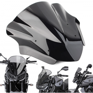 Yamaha MT-09 MT09 FZ09 2017 2018 2019 2020 Parbriz Double Bubble Fumuriu CQP8Q  Parbriza Fumuriu Motonfs 195,00 lei 195,00 le...
