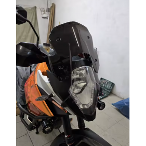 KTM 1050 1050ADV KTM 1190 Super Adventure 1190 ADV 2013 2014 2015 2016 2017 2018  Parbriz Fumuriu P9TDK  Parbriza Fumuriu Mot...