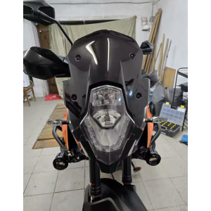 KTM 1050 1050ADV KTM 1190 Super Adventure 1190 ADV 2013 2014 2015 2016 2017 2018  Parbriz Fumuriu P9TDK  Parbriza Fumuriu Mot...