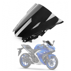 Yamaha YZF R3 321CC R25 250CC 2014 2015 2016 2017 2018  Parbriz Double Bubble  Fumuriu
