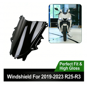 Yamaha R3 321CC R25 250CC 2019 2020 2021 2022 2023  Parbriz Double Bubble Fumuriu OR917  Parbriza Fumuriu Motonfs 135,00 lei ...