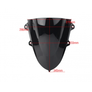 YAMAHA YZF R125 R15 V3.0 2017 2018 2019 2020 Parbriz Double Bubble Fumuriu V5ZCZ  Parbriza Fumuriu Motonfs 135,00 lei 135,00 ...