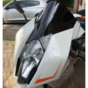 KTM RC8 1190 RC8R 2008 2009 2010 2011 2012 2013 2014 2015 RC-8  Parbriz Double Bubble Fumuriu