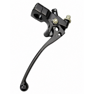 VT600 VT750 VT1100 VT1300 Honda Shadow  Manetă Ambreiaj Moto Universală 25mm, Cu Suport Oglindă M10, Reglaj M8, Negru