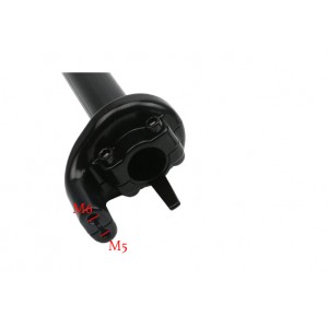22mm Acceleratie Cu Duble Iesire(Filet 6MM Si 5MM ) moto/ scuter/ ATV Universala Negru C13X8  Acceleratie 65,00 lei 65,00 lei...