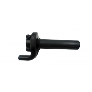 22mm Acceleratie Cu Duble Iesire(Filet 6MM)  moto/ scuter/ ATV  Universala Negru