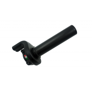 22mm Acceleratie Cu Duble Iesire(Filet 6MM)  moto/ scuter/ ATV  Universala Negru