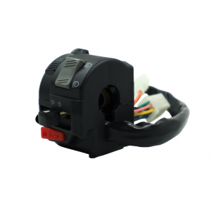 Comutator Ghidon Stânga Moto Universal, Ø22mm, Ansamblu Control pentru Bicicletă Electrică, E-Bike, Scuter și Motocicletă IE2...