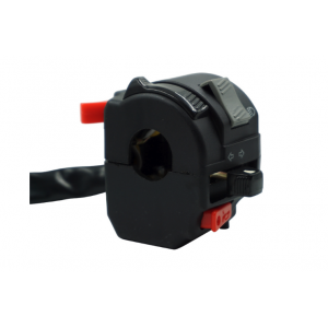 Comutator Ghidon Stânga Moto Universal, Ø22mm, Ansamblu Control pentru Bicicletă Electrică, E-Bike, Scuter și Motocicletă IE2...