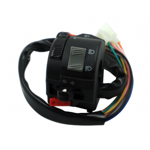 Comutator Ghidon Stânga Moto Universal, Ø22mm, Ansamblu Control pentru Bicicletă Electrică, E-Bike, Scuter și Motocicletă IE2...