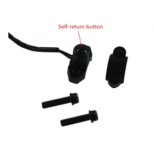 Comutator ghidon 22mm motocicletă / bicicletă electrică / scuter, cu 2 butoane ON/OFF far, proiectoare ceață, claxon, pornire...