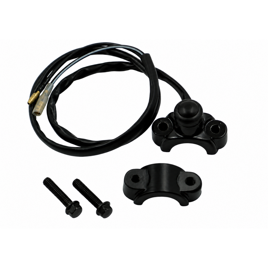 Comutator ghidon 22mm motocicletă / bicicletă electrică / scuter, cu 2 butoane ON/OFF far, proiectoare ceață, claxon, pornire...