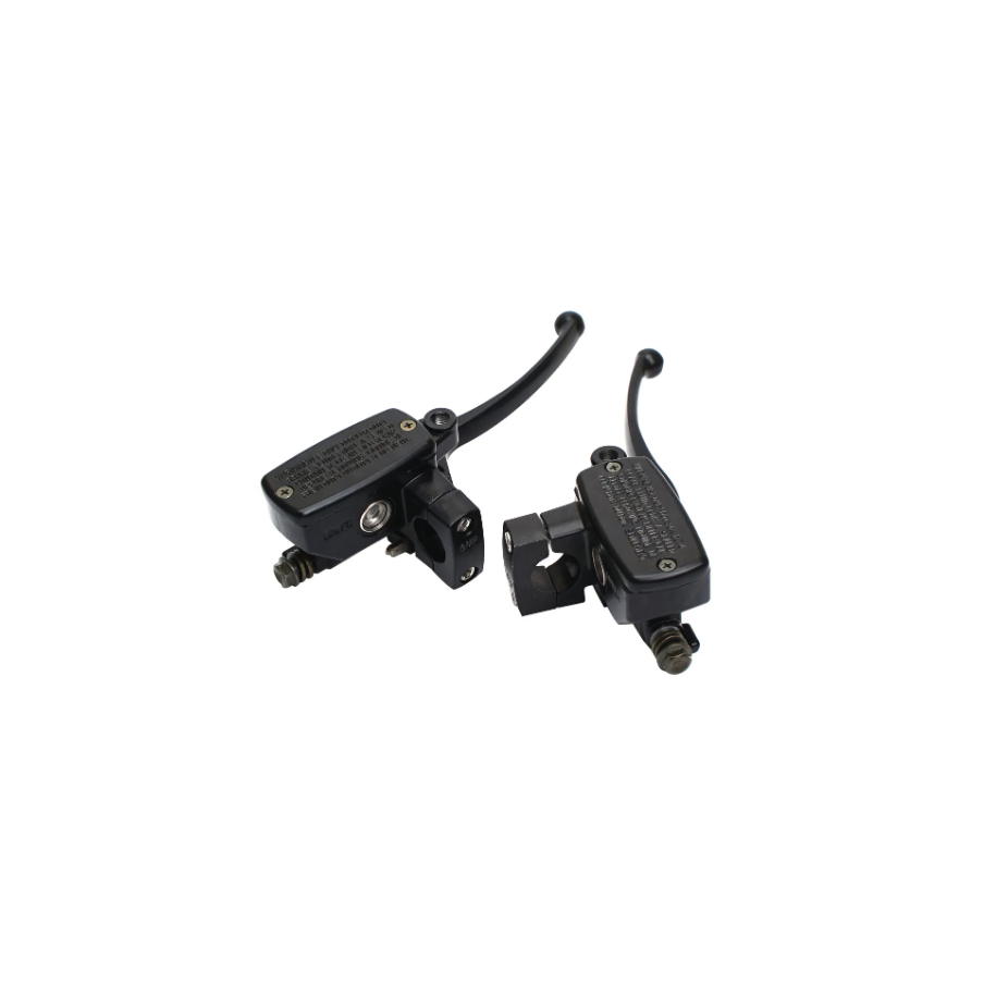 25mm Set 2buc Manete Pentru Ghidonul de  frana / ambreiaj ＋ Pompa Hidraulica ＋prindere Oglinda Negru 2DGAW PK70Y  Maneta Cu P...