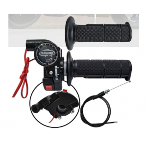 Accelerație Rapidă Moto Tip Twist, Manetă Accelerație din Aluminiu, Universală, pentru Motocicletă și Scuter C13X8  Accelerat...
