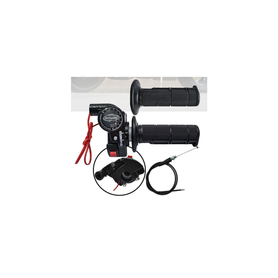 Acceleratie Rapidă Moto Tip Twist, Manetă Accelerație din Aluminiu Pt Ghidon 22mm, Universală, pentru Motocicletă Scuter Atv ...