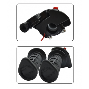 Acceleratie Rapidă Moto Tip Twist, Manetă Accelerație din Aluminiu Pt Ghidon 22mm, Universală, pentru Motocicletă Scuter Atv ...