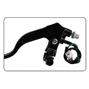 Manetă Frână Moto Universală 22mm cu Pompă Hidraulică, Aluminiu CNC, Culoare Negru, pentru Motocicletă / ATV / Scuter