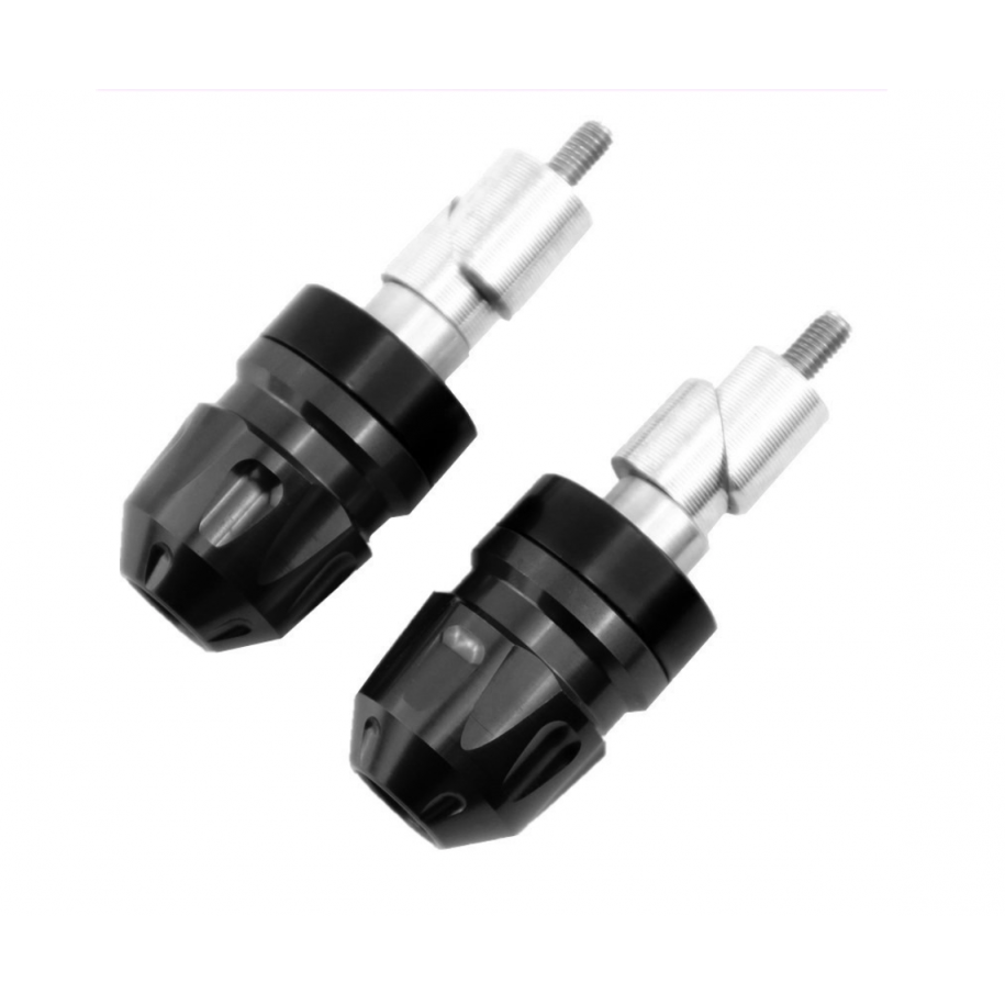 Set 2 Buc. Capete Ghidon Moto 7/8 (22mm), Din Aluminiu, Universale, Tip Slider / Contragreutate 2R6GF  Capete De Ghidon Unive...
