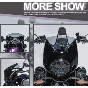 Carenaj Frontal Universal Cafe Racer din ABS Stil BMW R18 2020 2021 2022 2023 2024 C562W  Carene frontale 650,00 lei 650,00 l...
