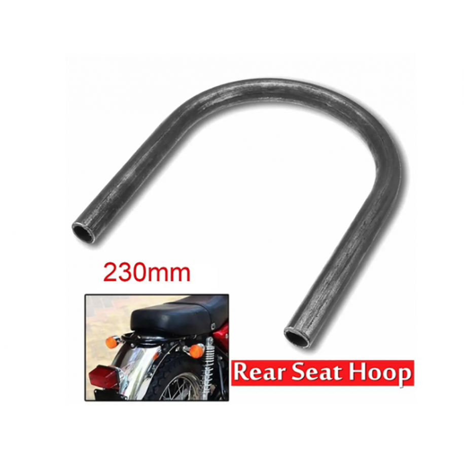 Rear Seat Hoop Moto Universal din Oțel Cadru Spate Cafe Racer, Bobber, Scrambler, Tracker Custom 4JCER  Saua / Cadru Moto Caf...